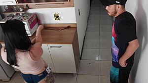 Cheating Wife Fucks Best Friend Risky Bath Sex!