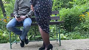 Stepmom begs stepson to lick her wet hairy pussy!