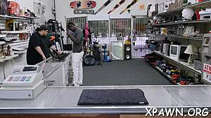 dilettante sucks rough cock backroom wet pussy casting