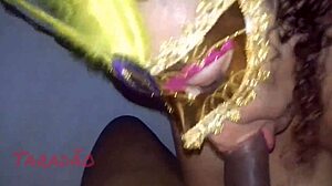 bbw latina mature ass licked submissive in lingerie pov