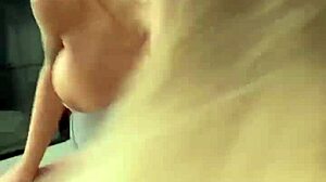 sexy monika fox strips pink miniskirt teasing shaved pussy dance