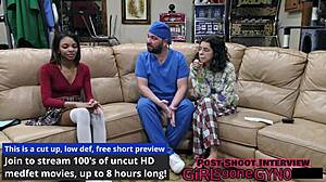 Tampa University Solana Spreads Shaved Pussy in Entrance Exam