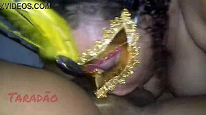 bbw latina mature ass licked submissive in lingerie pov