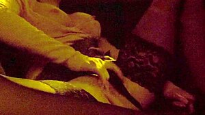 Busty Babe's Huge Dildo Ride in Taxi Orgasm Scream