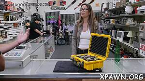 dilettante sucks rough cock backroom wet pussy casting