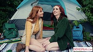Lacy Lennon Fists Redhead Pussy At Lesbian Summer Camp