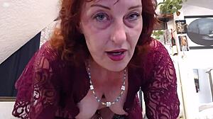 Milf Oils Big Ass Testing New Vibrating Sex Toy