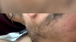 Hot kissing indian babe's wet pussy licked raw