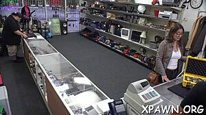 dilettante sucks rough cock backroom wet pussy casting