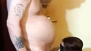 Close-Up Blowjob Teases Into Wild Pussy Pounding Creampie Surprise