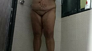 Spying Mommy's Hairy Beaver On Hidden Phone In Toilet