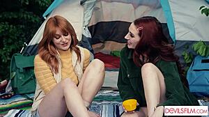 Lacy Lennon Fists Redhead Pussy At Lesbian Summer Camp