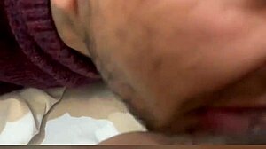 Hot kissing indian babe's wet pussy licked raw
