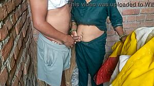whoa indian bride's chubby belly shakes during wild creampie wedding fuck!