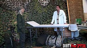 Jasmine Rouge's Tight Pussy Routine Check-Up with Titus Steel