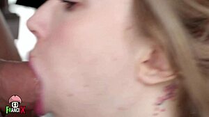 Innocent Braces Polly Begs Creamy Mouth Load