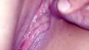 double vaginal dildo pounding with hot neighbor next door