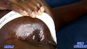 who fills petite african ass with anal creampie next?