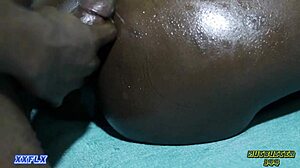 who fills petite african ass with anal creampie next?