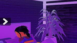 Lucky Bot Slides Into Her Sexy Big Ass Groove