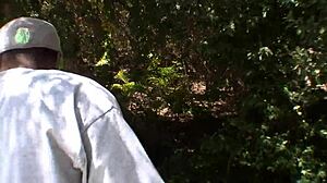 lisa ann milks shorty mac's massive black cock with her big tits