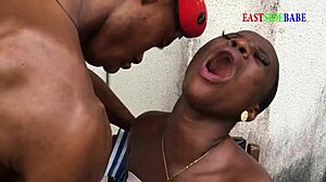 landlord's daughter begs for our public outdoor creampie fuck