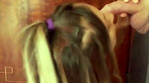 Great Maids Like Candie Cross Kneel to Slobber Polish Cocks!