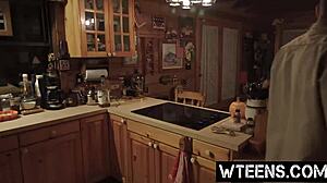 Petite Latina Michelle Martinez Blowjob Turns Into Pussy Ride