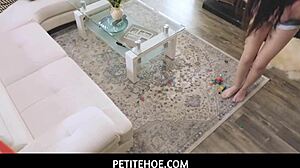 Petite Stepsis Trades Toys for Stepbro's Dick - Michael Swayze