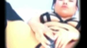 Maquinasperfectas Squirts Hard on Dildo in Orgasm Frenzy