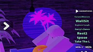 Lucky Bot Slides Into Her Sexy Big Ass Groove