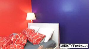 Yo, nick manning pounds christy's tattooed tits pussy