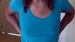 wanna see my huge tits while you jerk off and cum boys?