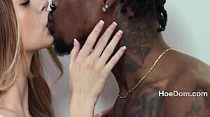 Petite 18yo tempts Damion's elbow-thick cock