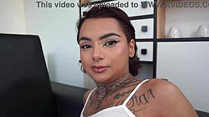 Annie Clementina Brazilian anal atm pussy gape