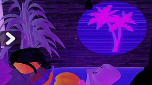 Lucky Bot Slides Into Her Sexy Big Ass Groove