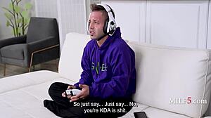 Desperate milf teaches my shy ass stepson to fuck properly