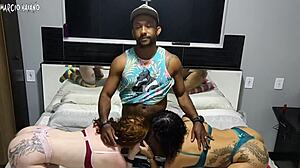 two tight bbw black cock creampie bisexual bedroom interracial fuckfest