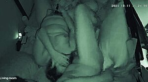 exclusive family part 39 brunette rides huge dildo to dripping orgasm