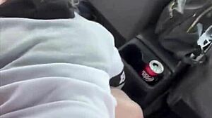 Streetwalker Sucks Cum Off Dick After Facial Cumshot