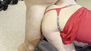 Big Tits Stepmom Jumps On Stepson's Huge Cock After Chair Fuck