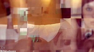 Lesbian nurse 👩‍⚕️ licks patient pussy in office 😏🔥