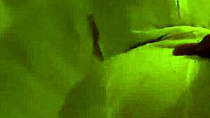 Couldn't Hold Back Cumshot on Her Bent Over Ass in Doggy POV