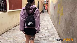 spanish cougar lara croft debuts with wild mature sex