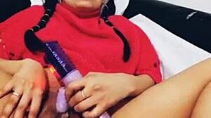 Maquinasperfectas Squirts Hard on Dildo in Orgasm Frenzy