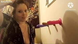 three rubber cocks stretch me wide open