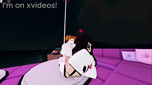 Big cock bends her over for rough doggy ass pounding!