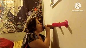 three rubber cocks stretch me wide open