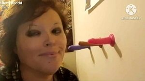 three rubber cocks stretch me wide open