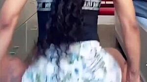 ebony leggings ass bouncier softer than your water bed??